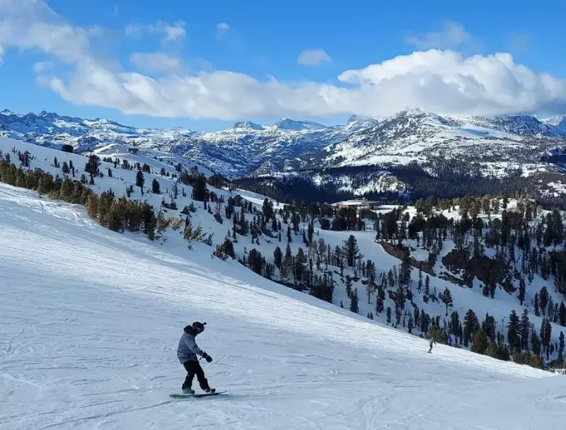easy ski slopes