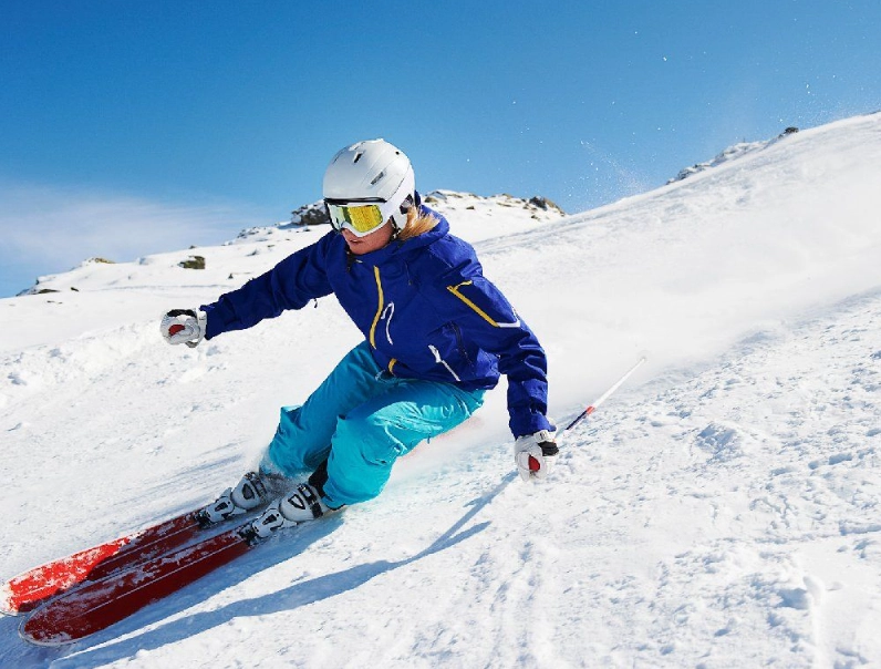 beginner ski trail map