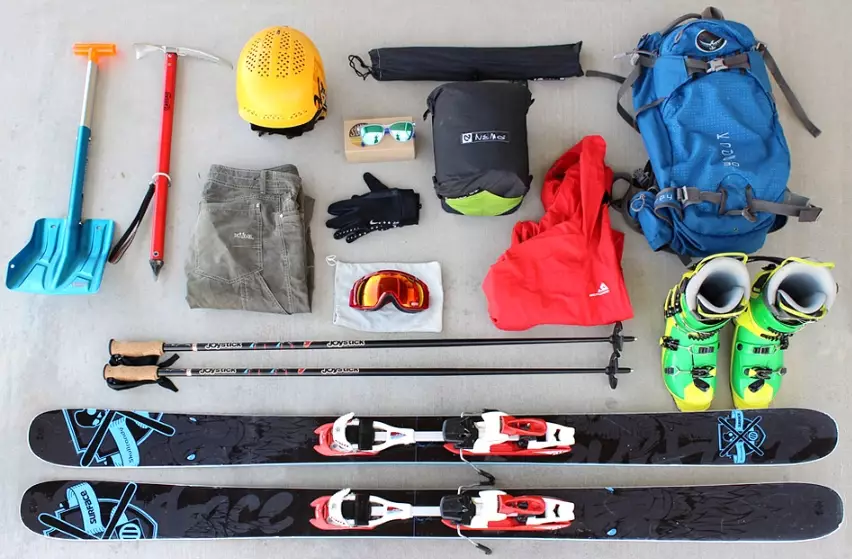 ski equipment checklist