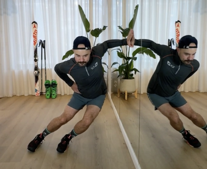 how to get in shape for skiing