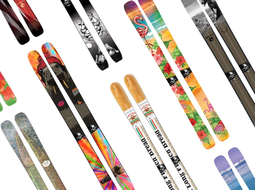 best custom skis