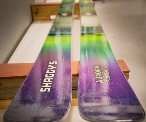Shaggy's skis