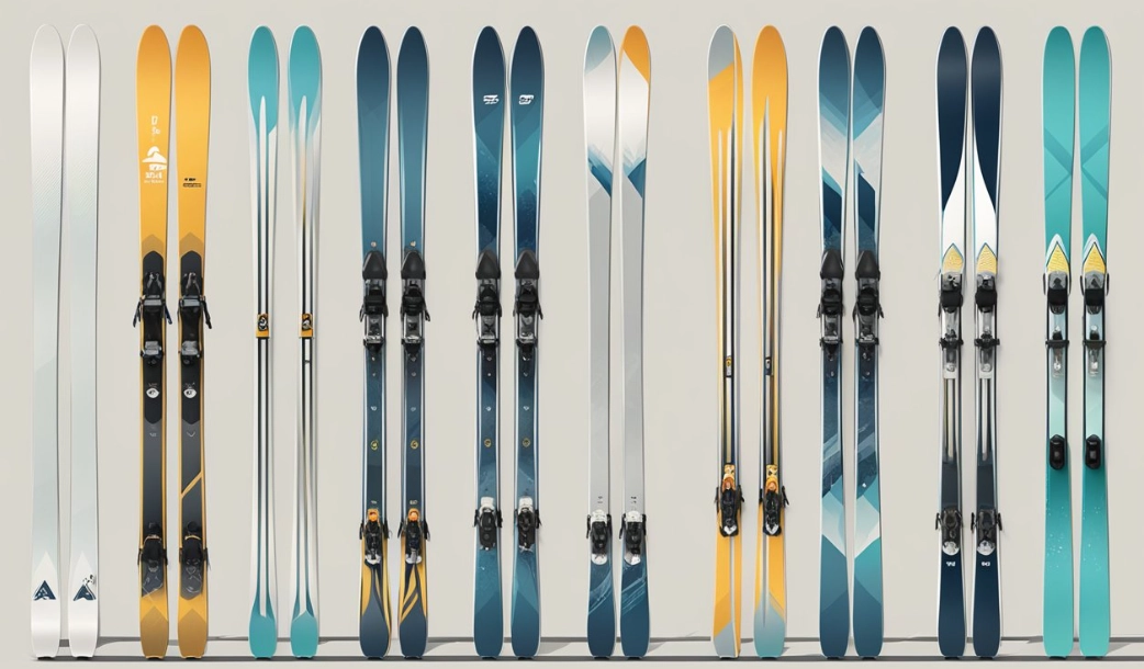 Types of downhill skis