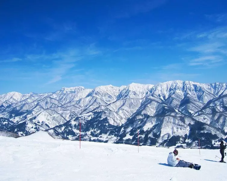 Hakuba powder snow