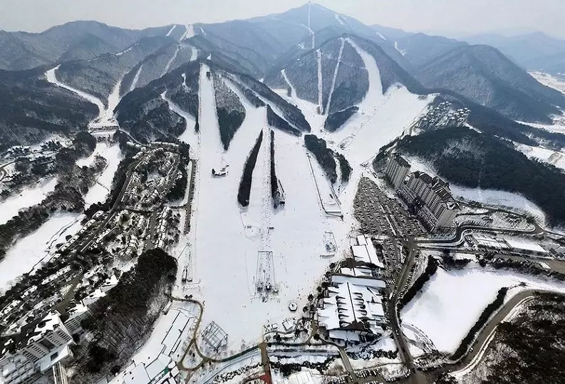 Pyeongchang skiing Pyeongchang skiing