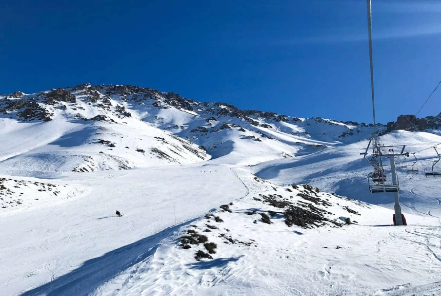 biggest ski resort in South America