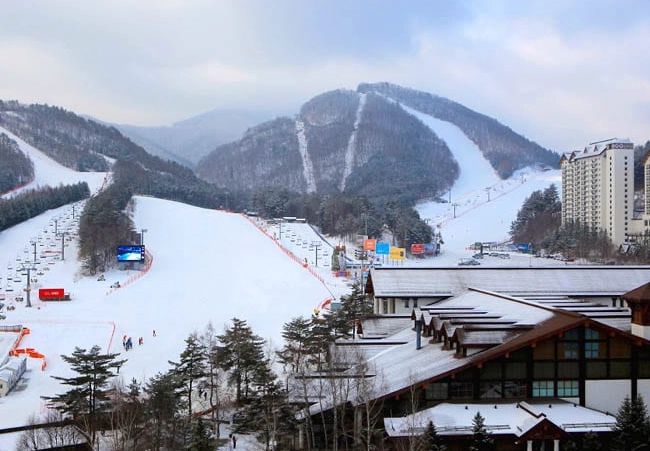 Seoul to Yongpyong distance