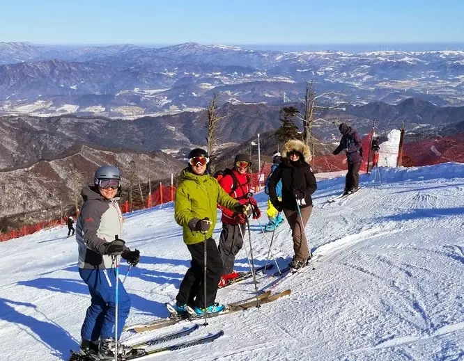 Korean ski resorts