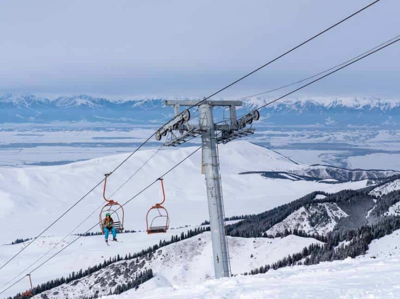 Central Asia ski destination