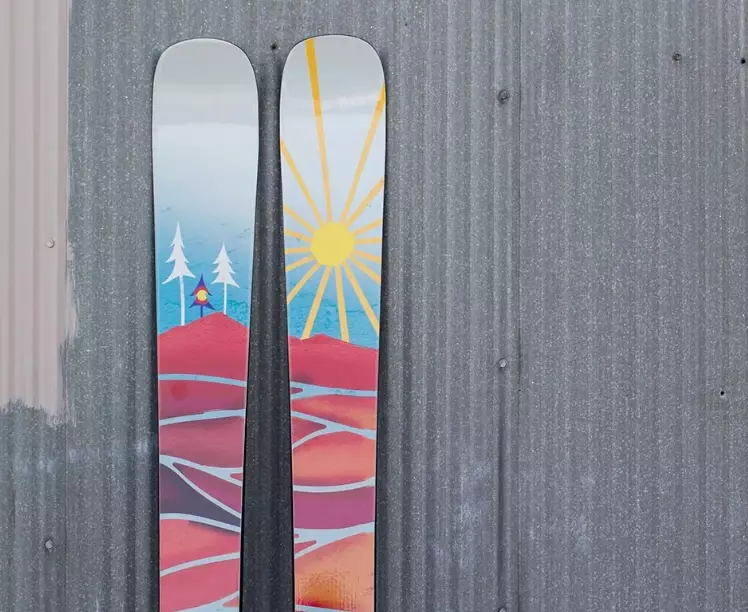 personalized ski design