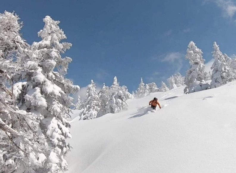 skiing in South Korea