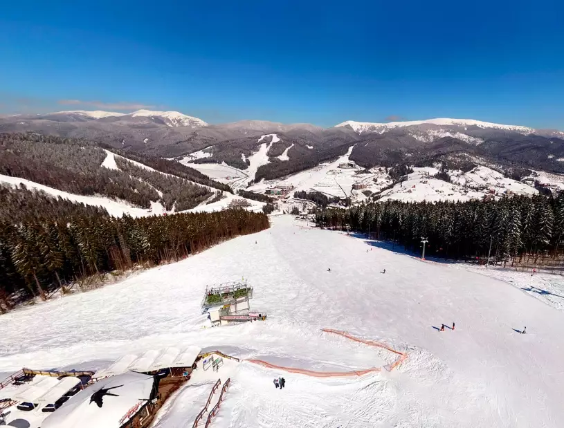 Carpathian Mountains skiing Carpathian Mountains skiing