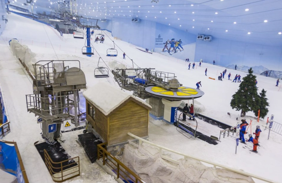 indoor skiing Dubai