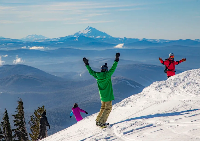skiing in Oregon