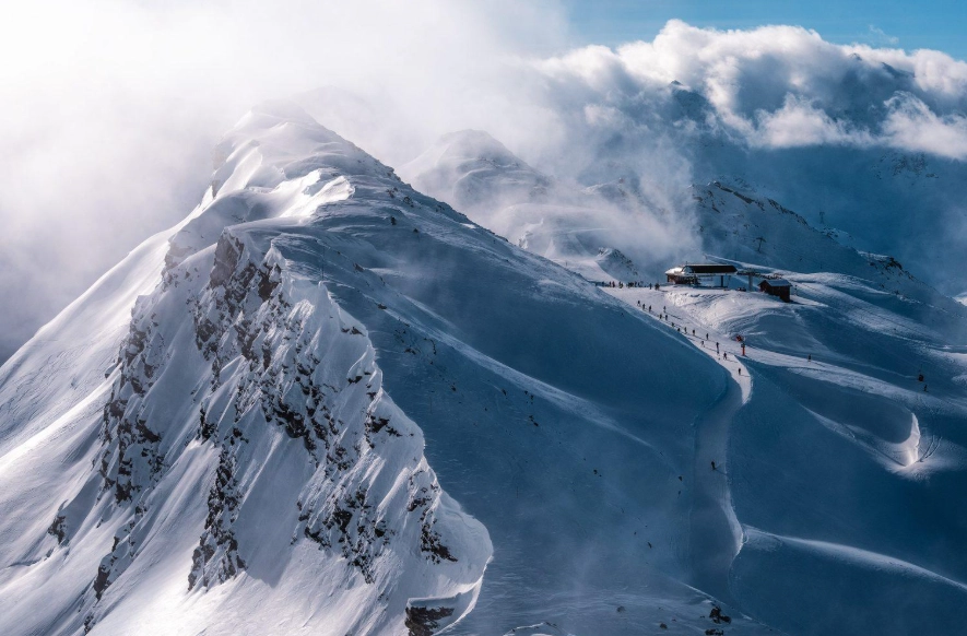 biggest ski area in the world