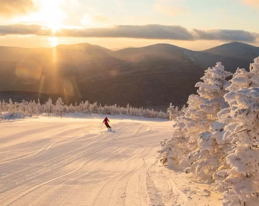 skiing in Maine