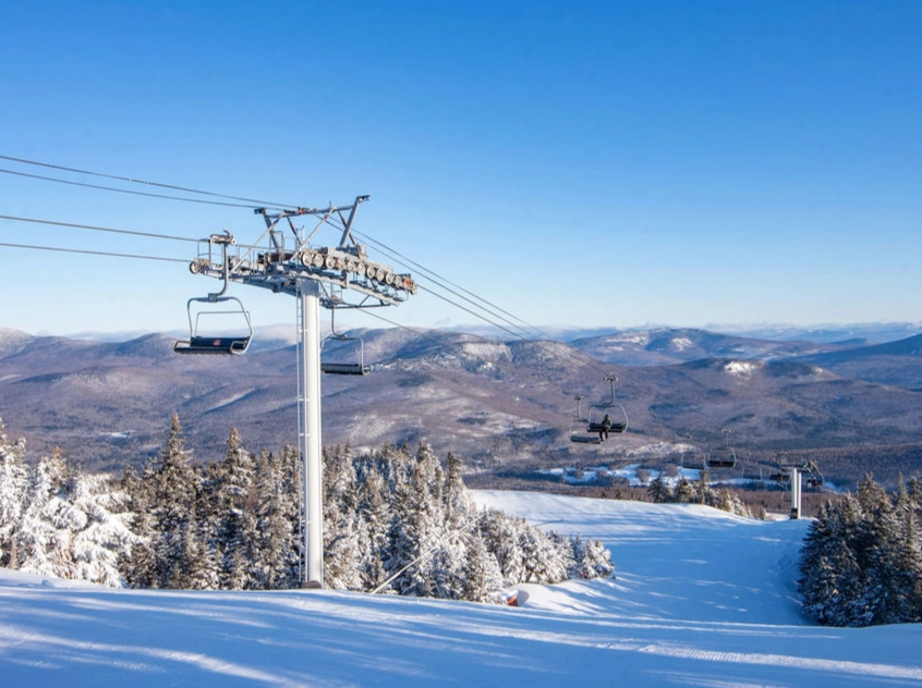 beginner ski resorts Maine