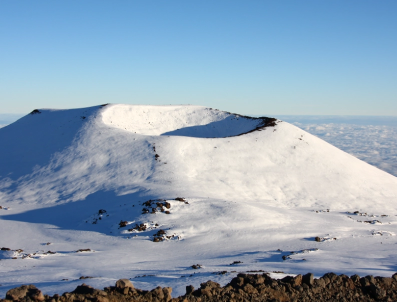 mauna kea snow