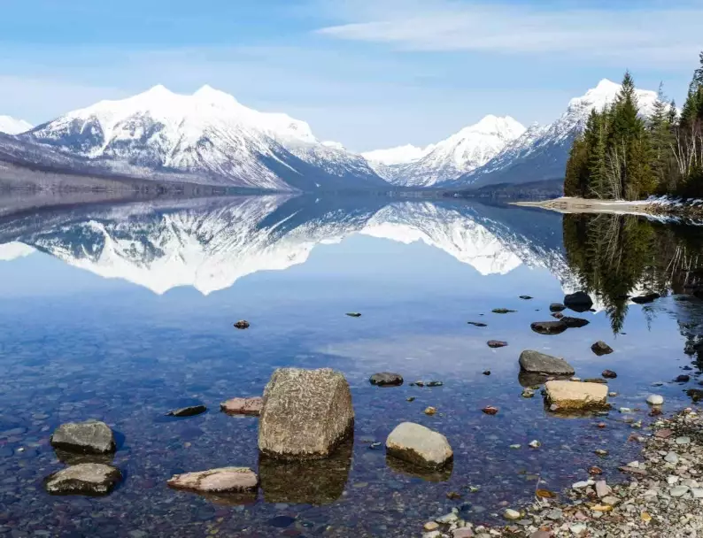 June weather Glacier National Park