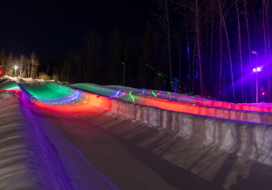 night tubing night tubing