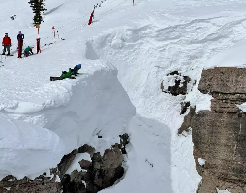 how to ski Corbet's Couloir