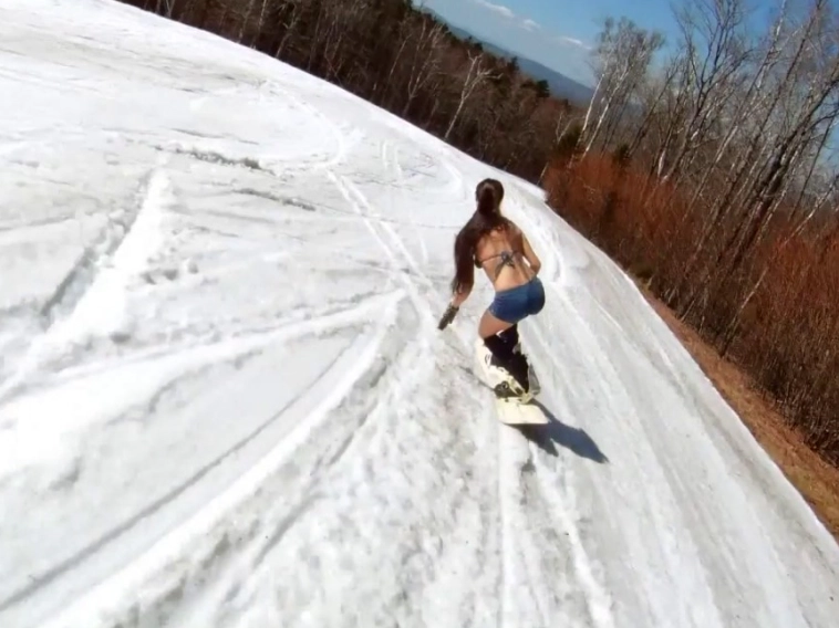 snowboard bikini