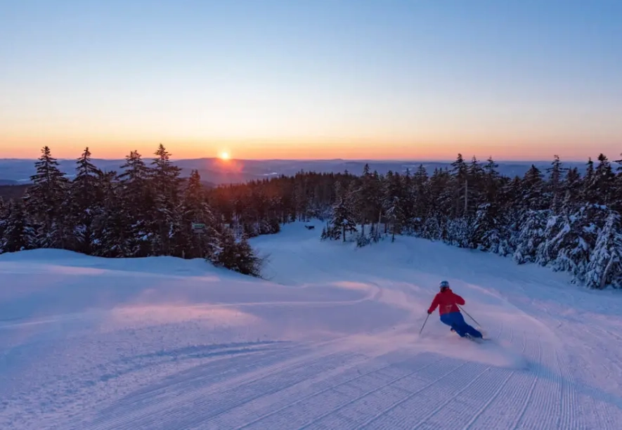 Where do East Coast people ski?