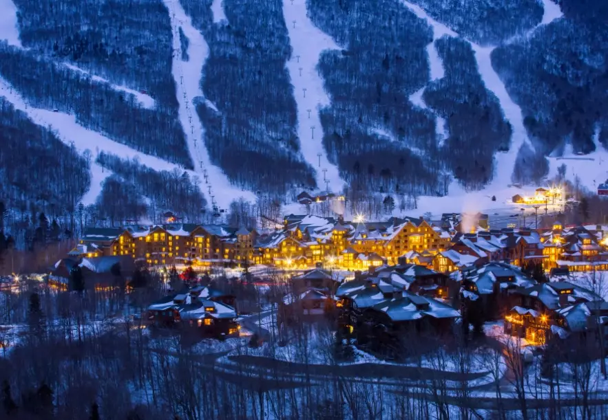 What is the largest ski mountain on the East Coast?
