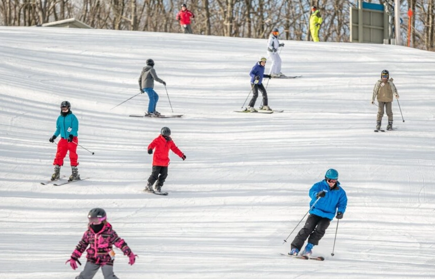 Poconos skiing