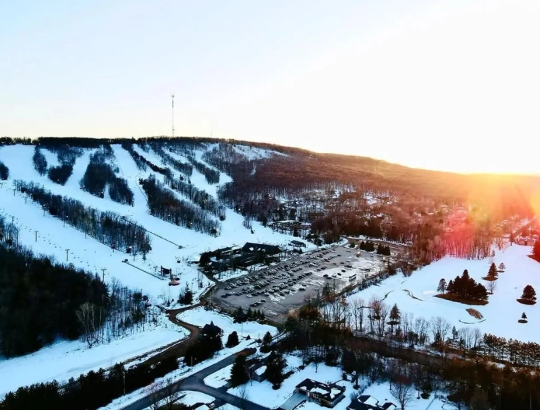 family skiing Wisconsin