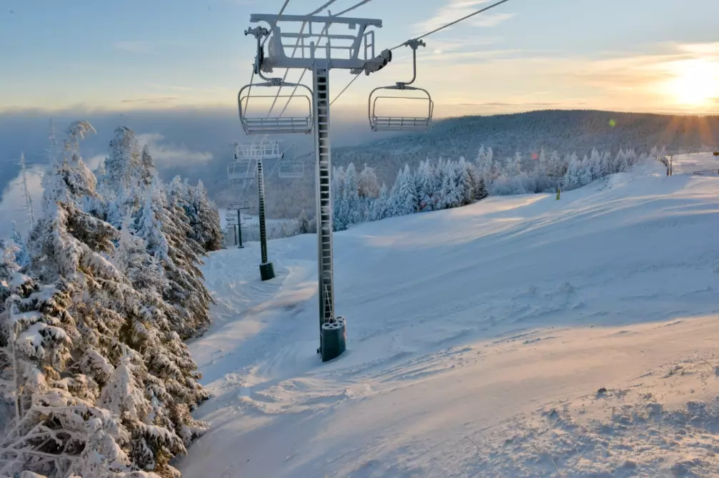 best ski resorts for snowshoeing