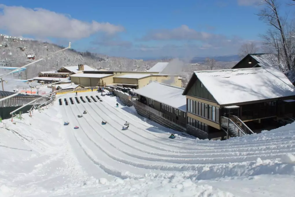 skiing in Gatlinburg