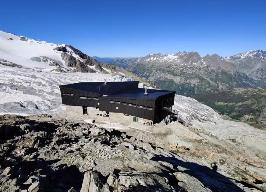 backcountry huts of the Alps