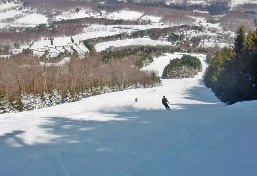 family skiing in Colorado