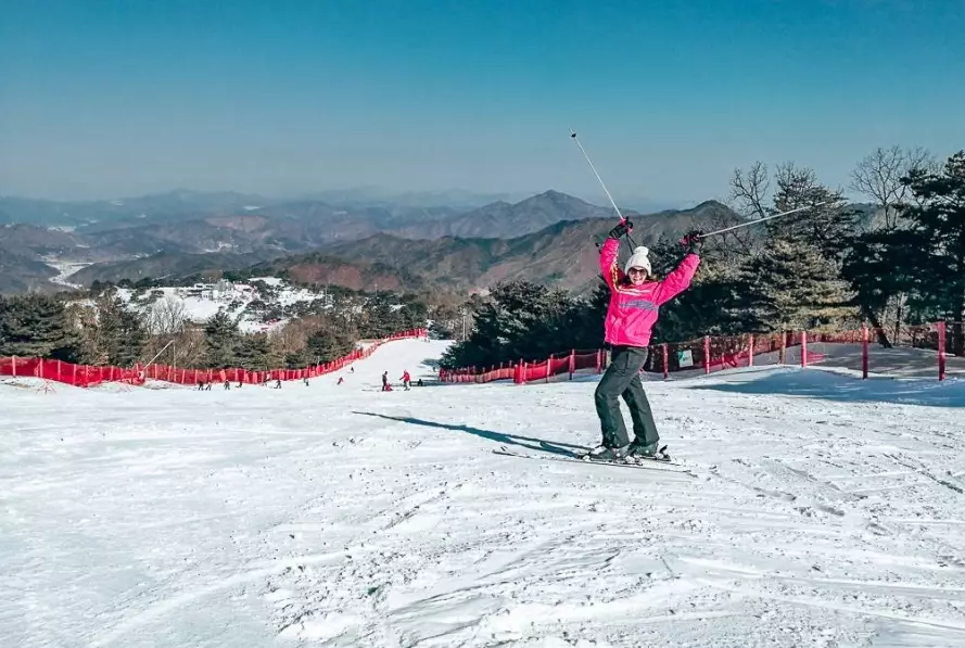 skiing in Korea skiing in Korea
