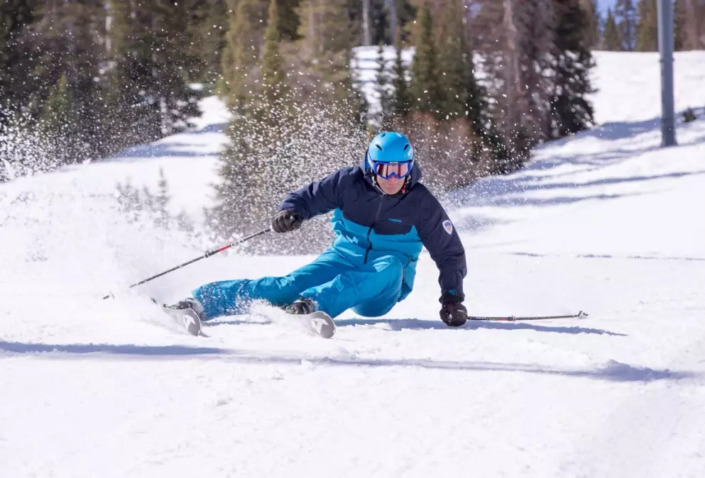 body position skiing