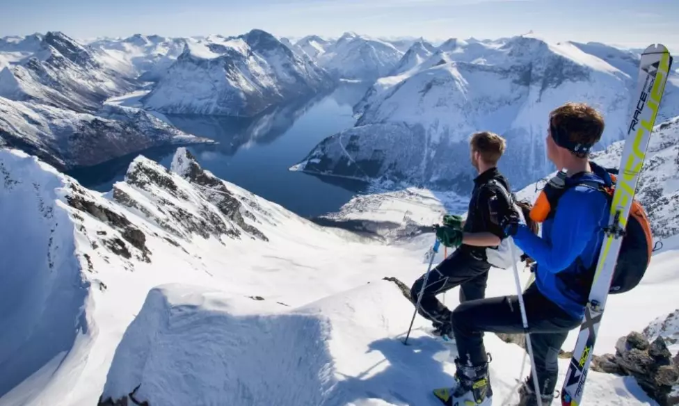 ski touring Norway