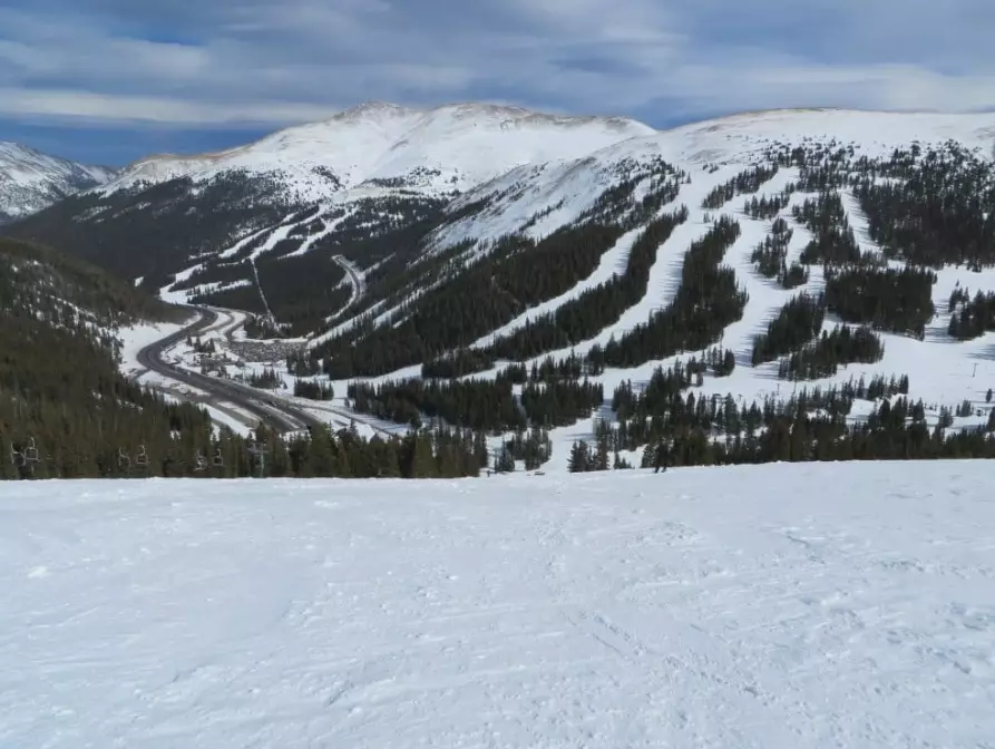 skiing near Denver