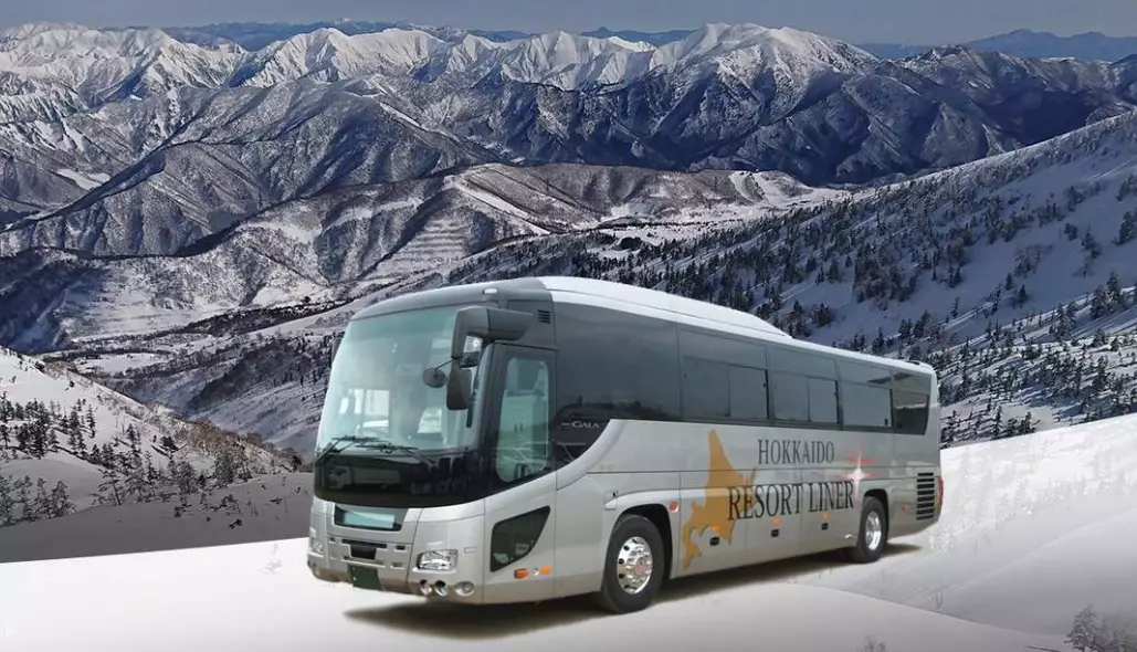 ski resort shuttle bus Japan ski resort shuttle bus Japan