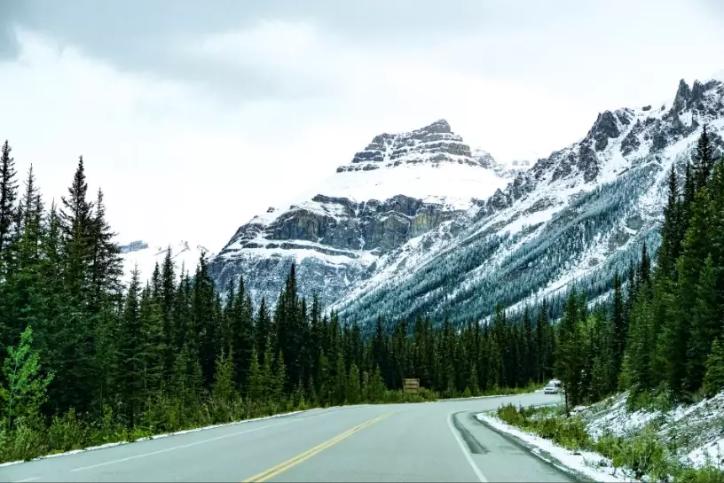best ski resorts Canadian Rockies road trip