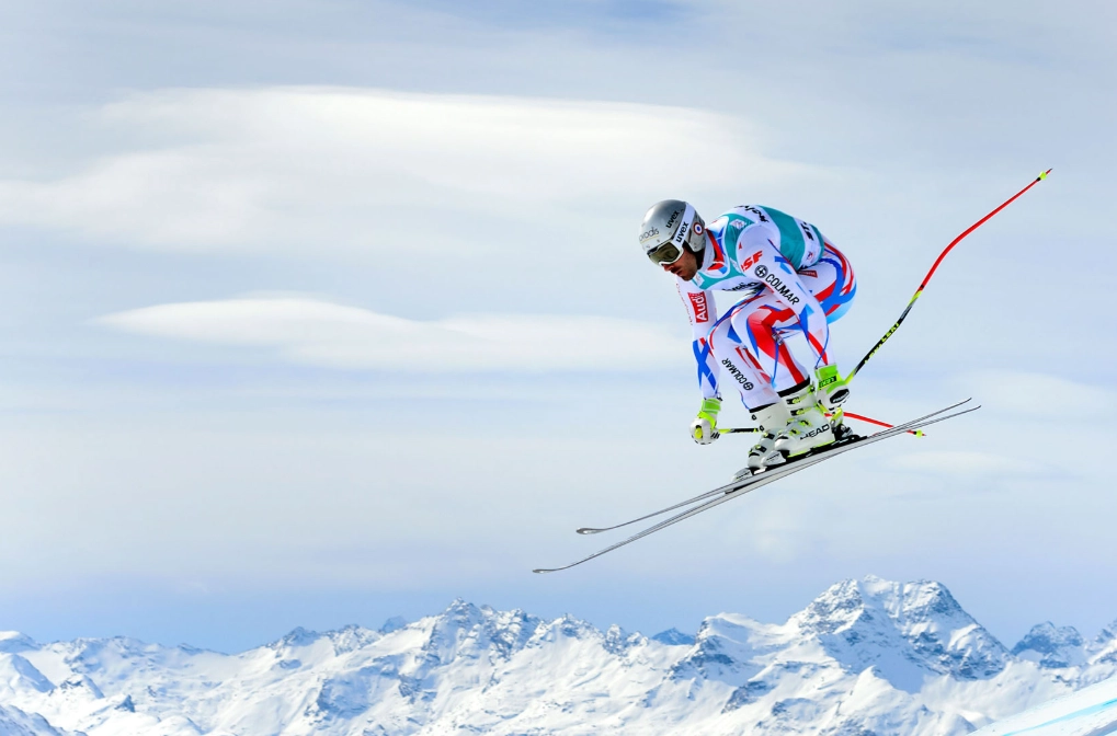 alpine downhill skiing