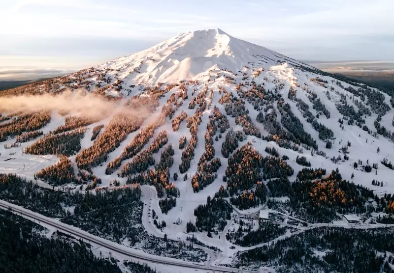 skiing in Oregon