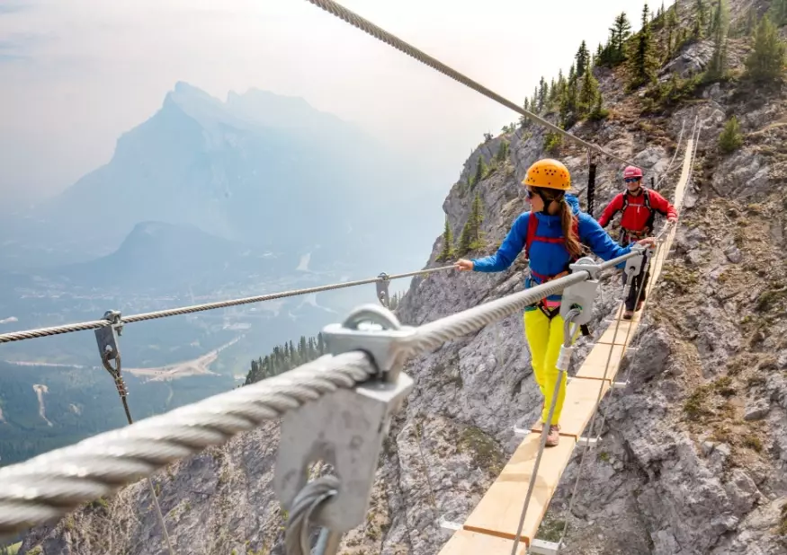 ferrata skiing trips