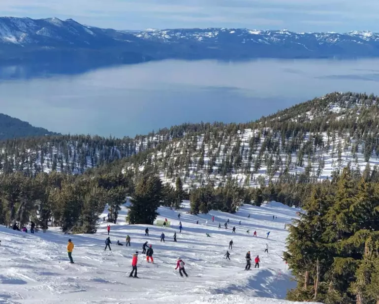 Lake Tahoe skiing Lake Tahoe skiing