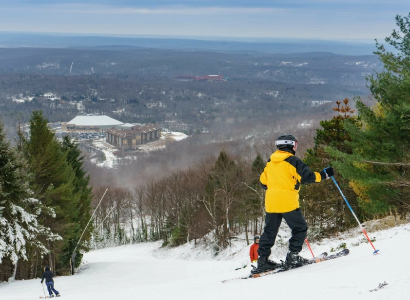 Poconos skiing