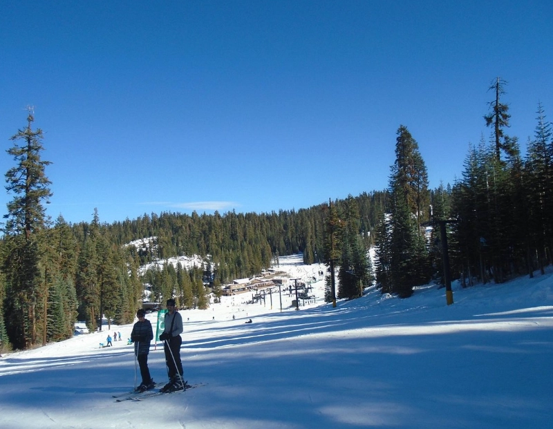 family skiing Wisconsin