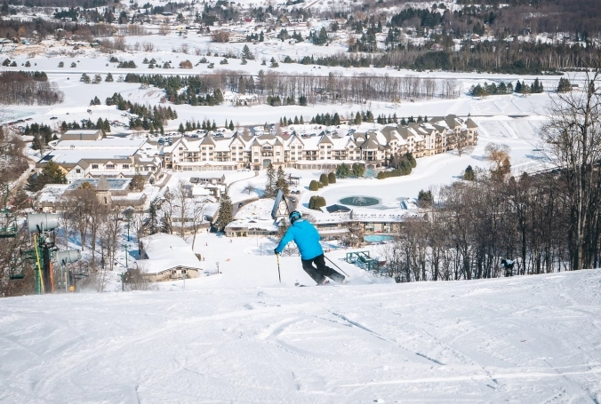 best ski resorts in Michigan